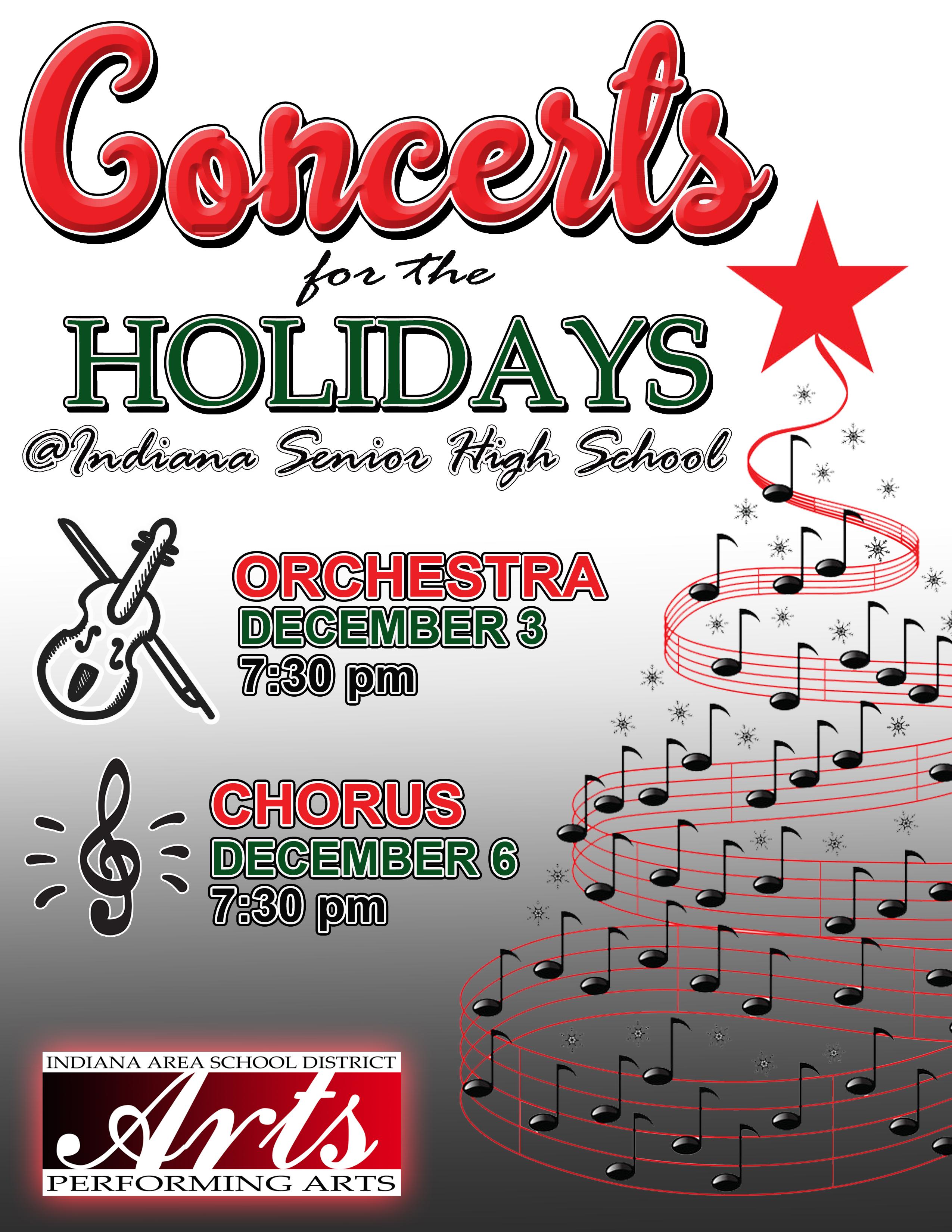 Holiday Concert Flyer
